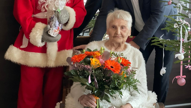 100 gadu jubilejā sveic vijciemieti