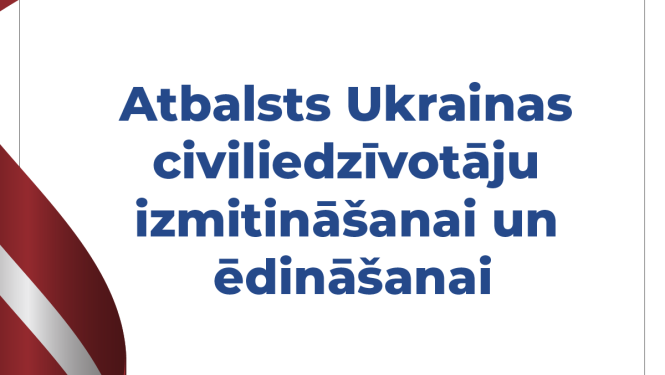 Stājas spēkā izmaiņas atlīdzības piešķiršanā pašvaldībām, organizējot Ukrainas civiliedzīvotāju izmitināšanu un ēdināšanu