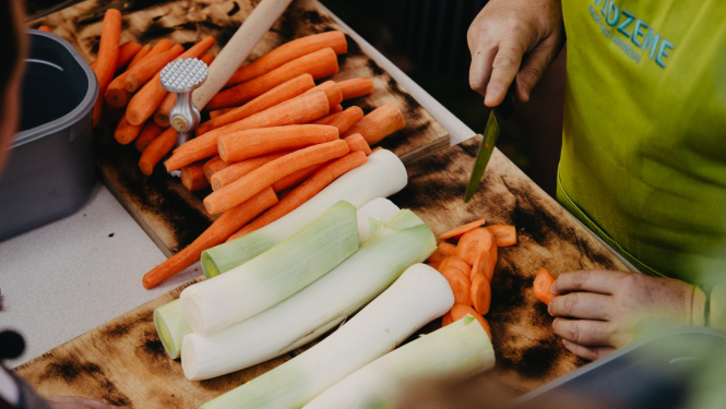 Attēls ar dārzeņiem