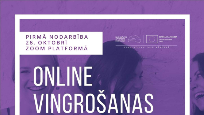 Fizisko aktivitāšu nodarbības sēdoša darba darītājiem notiks attālināti tiešsaistē