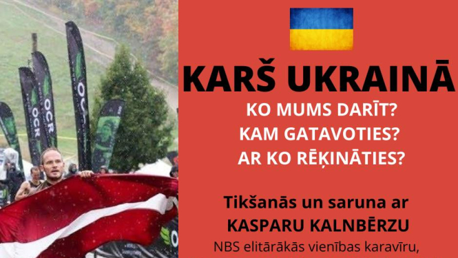 9. martā aicina uz sarunu Kārķos par karu Ukrainā