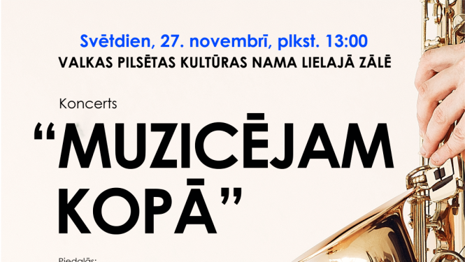 27. novembrī Valkā skanēs Igaunijas un Latvijas pūtēju orķestru koncerts "Muzicējam kopā"
