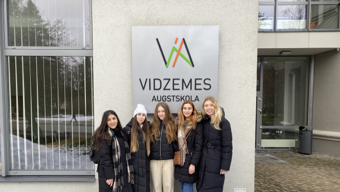 Starptautiskie studenti ieradušies Vidzemes Augstskolā, Valmierā