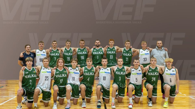 VEF basketbola akadēmija Valkā uzsāk jauno Ramirent Nacionālās basketbola līgas sezonu ar uzvaru
