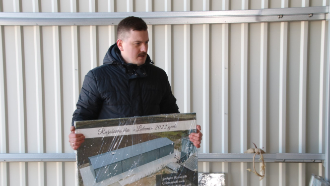 Kārķu pagastā atklāta ražošanas teritorija “Līdumi”