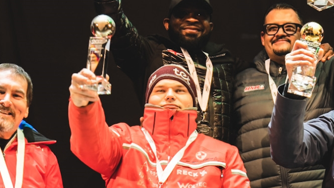 Aicinām šodien Valkā sagaidīt Eiropas čempionu un pasaules vicečempionu parabobslejā Arturu Klotu