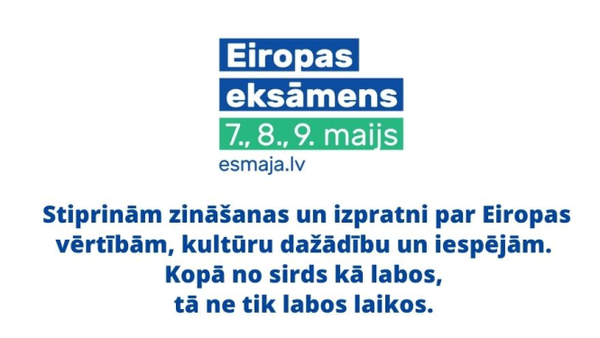 Kurā Latvijas uzņēmumā strādā aktīvākie Eiropas lietu eksperti? To noskaidrosim “Eiropas eksāmenā 2022”!
