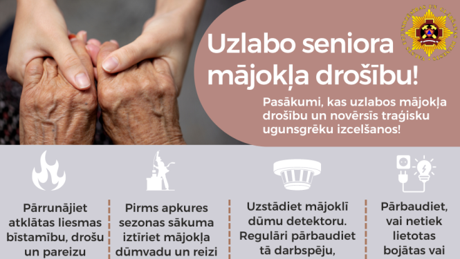 Katrs otrais ugunsgrēkos bojāgājušais ir seniors