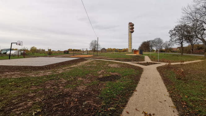 Pabeigta Sēļu ciema publiskās ārtelpas labiekārtošana