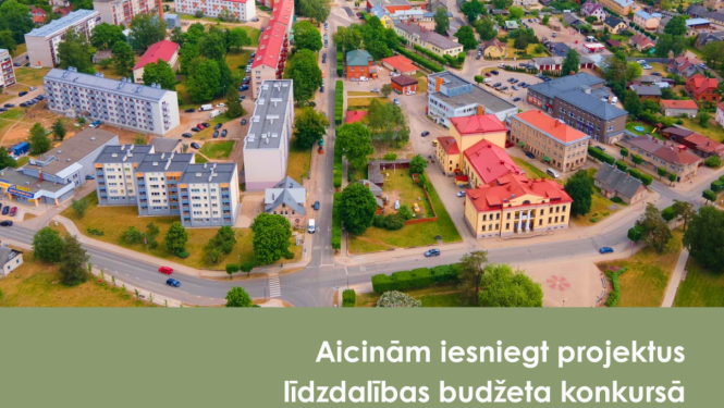 Pilsētas skats no drona lidojuma skatapunkta