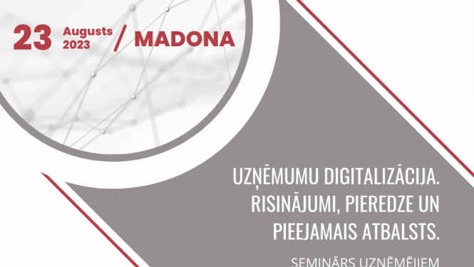 Afiša ar projekta logo