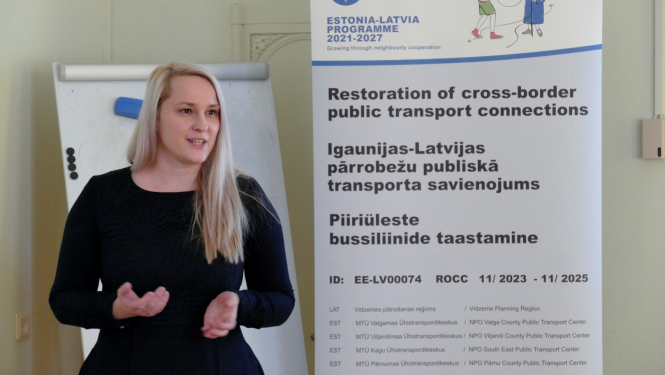 Lelde Ābele, projektu vadītāja Vidzemes plānošanas reģionā.