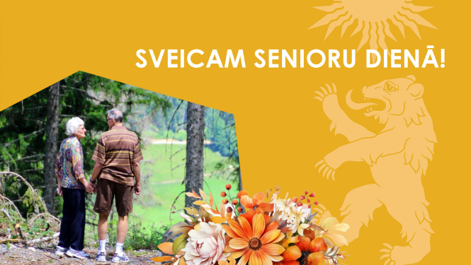 Sveicam senioru dienā