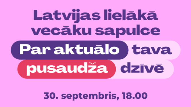 Latvijas lielākā vecāku sapulce