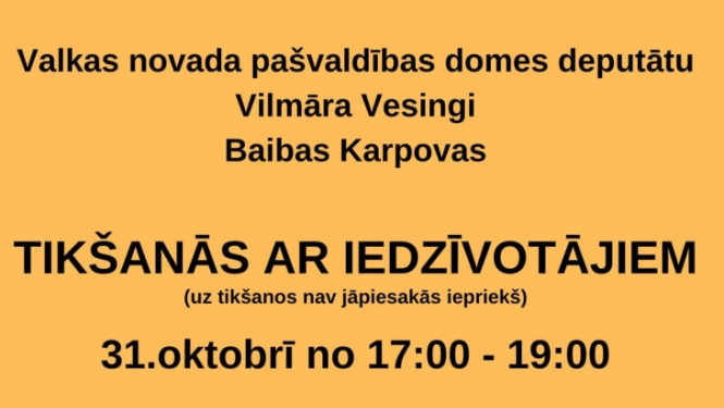 Deputātu porteti uz oranža fona