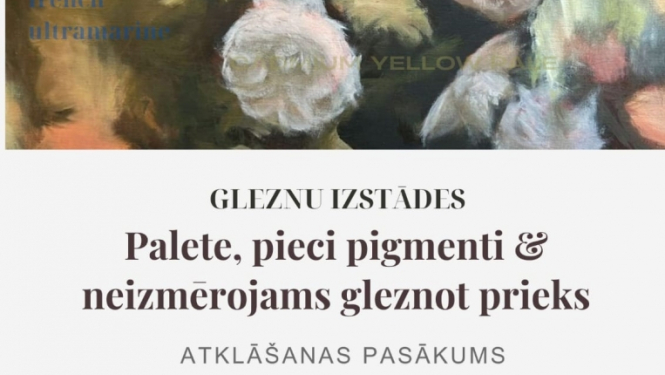 Krāsu palete ar dažādiem toņiem