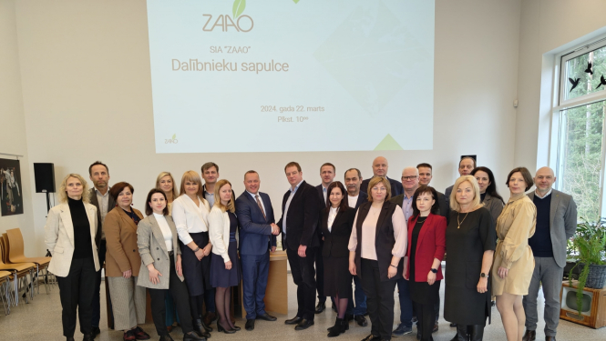 Kopbilde ar ZAAO dalībnieku pārstāvjiem