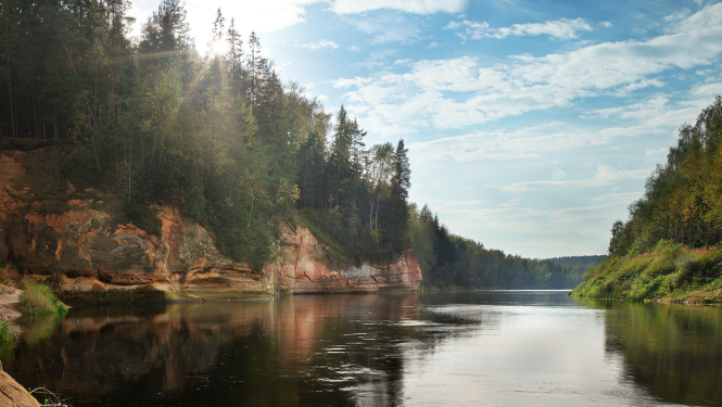 Gaujas upe un krasti