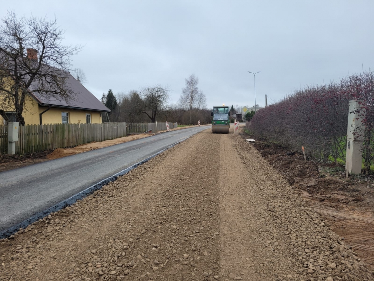 Tranzīta ielas Valkas pilsētā pa Zemgales ielu, posmā no Rīgas līdz Raiņa ielai pārbūve (G.Smane; I. Leitis)