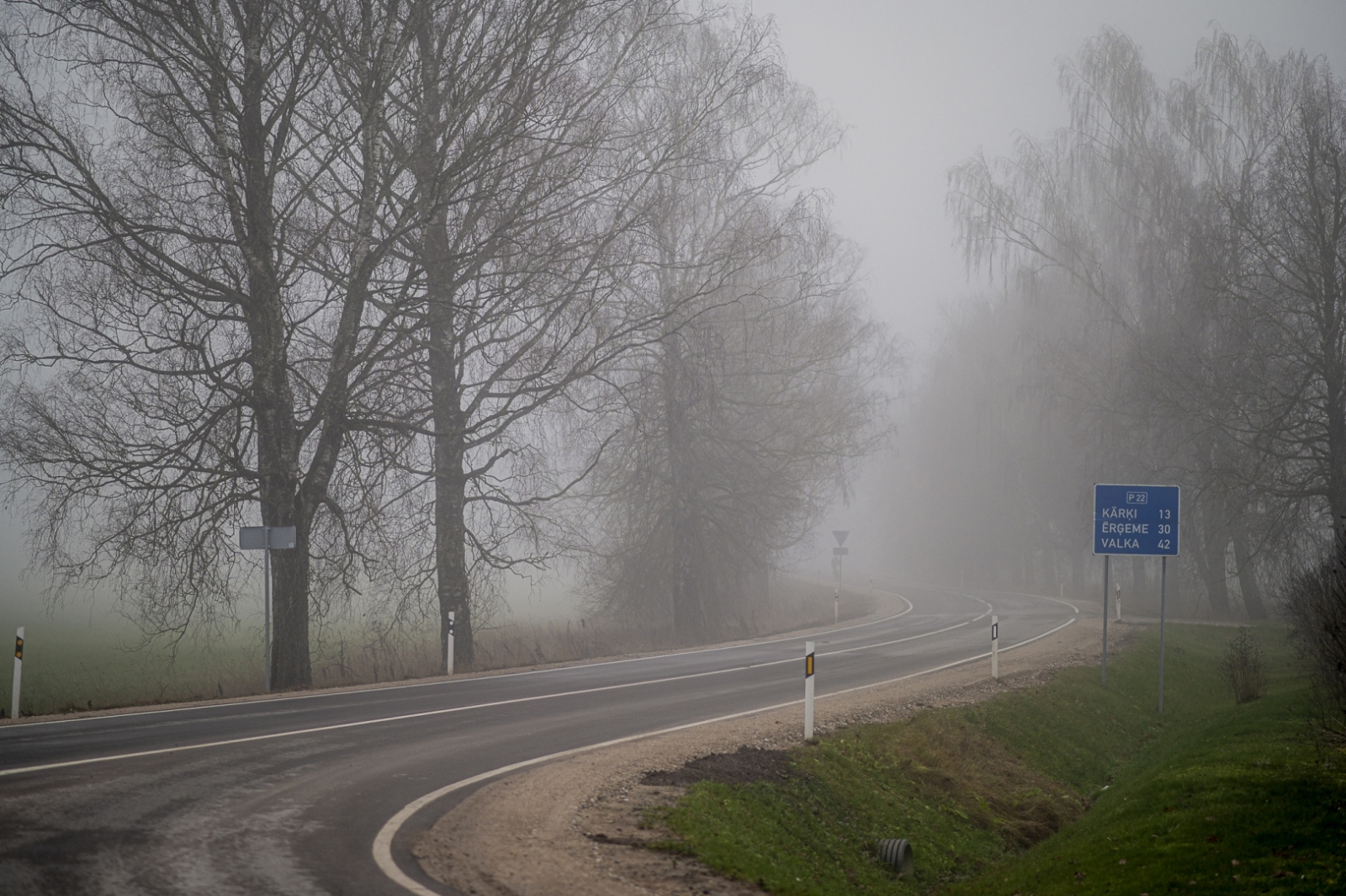 Atjaunotā reģionālā autoceļa Valka – Rūjiena (P22) seguma atklāšana