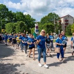 Valkas un Valgas svētku parāde