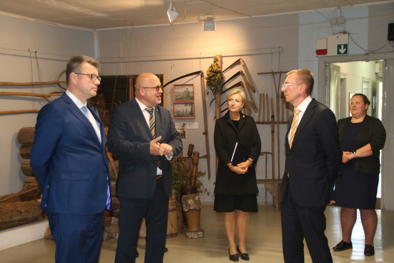 Latvijas un Igaunijas ārlietu ministru darba vizīte Valkā/Valgā 1