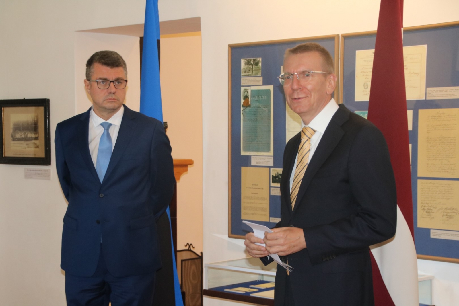 Latvijas un Igaunijas ārlietu ministru darba vizīte Valkā/Valgā 7