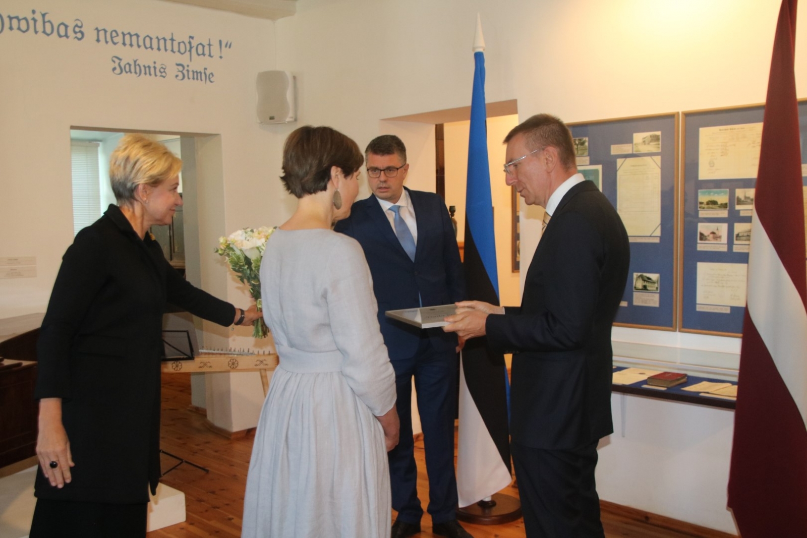 Latvijas un Igaunijas ārlietu ministru darba vizīte Valkā/Valgā 13