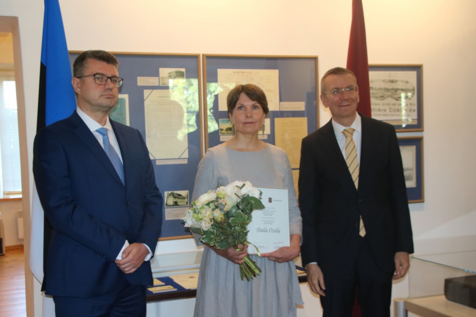 Latvijas un Igaunijas ārlietu ministru darba vizīte Valkā/Valgā 12