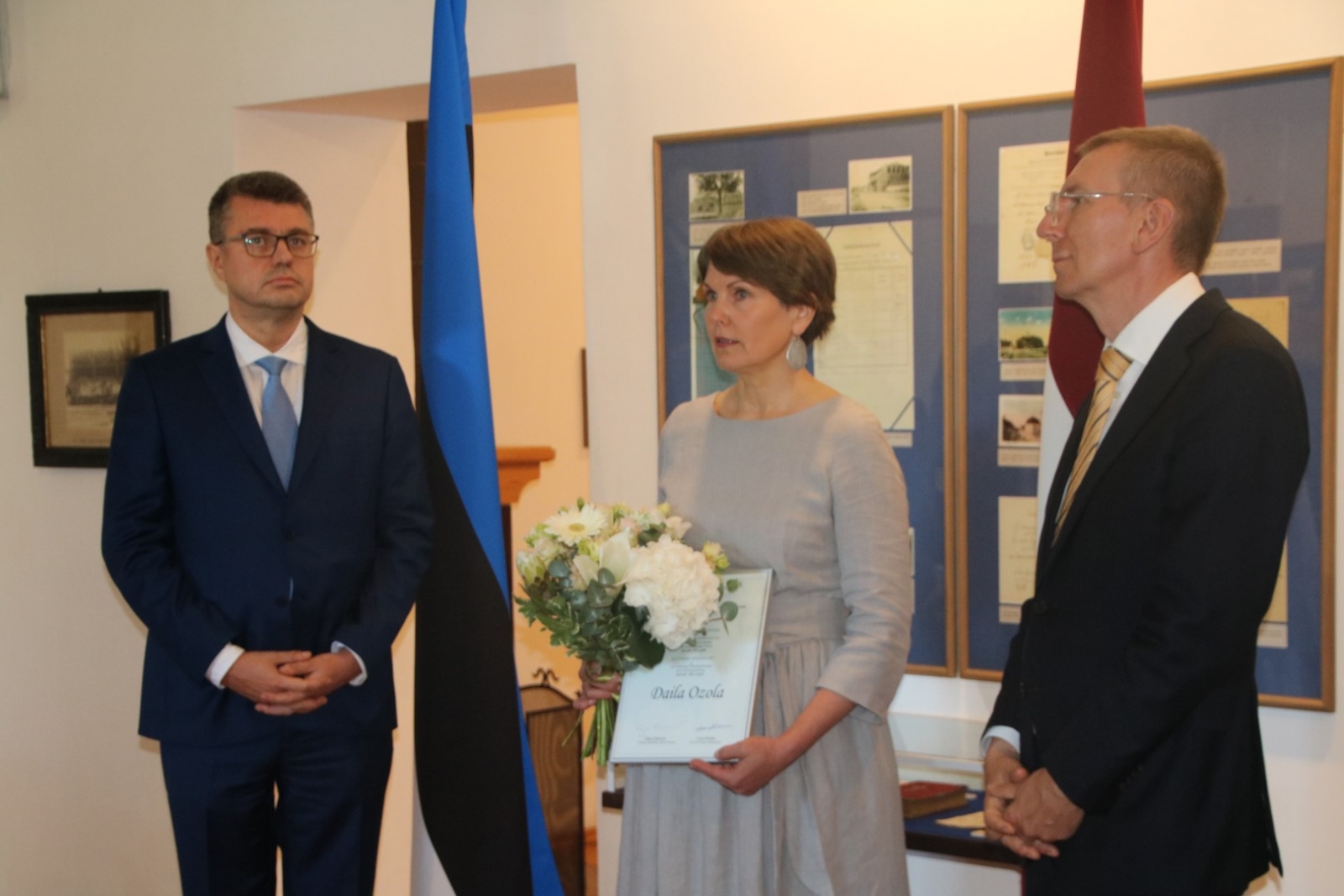 Latvijas un Igaunijas ārlietu ministru darba vizīte Valkā/Valgā 16
