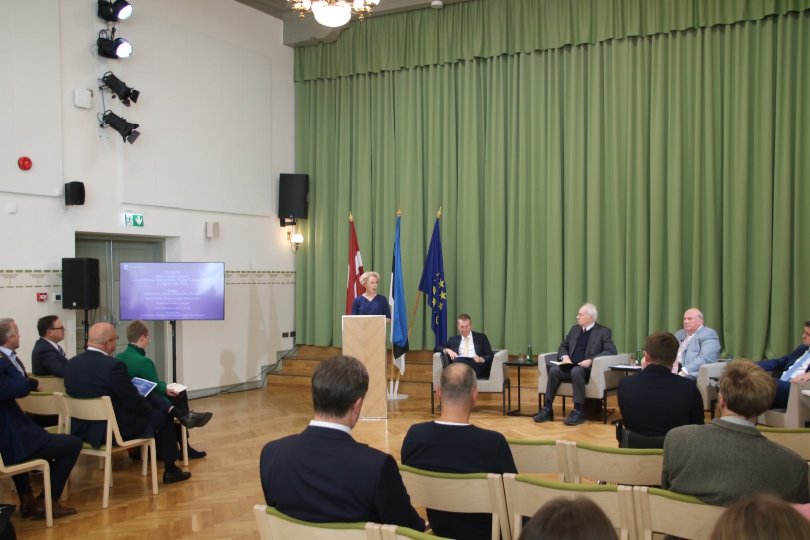 Latvijas un Igaunijas ārlietu ministru darba vizīte Valkā/Valgā 24
