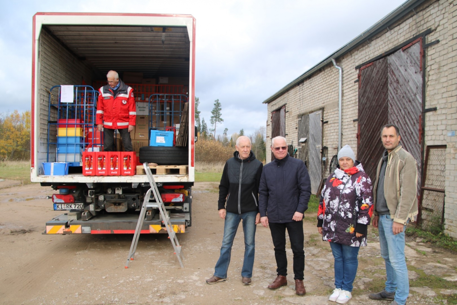 Ķīles-Dīsternbrukas Rotary klubs ziedo palīdzības kravu Mariupolei 3