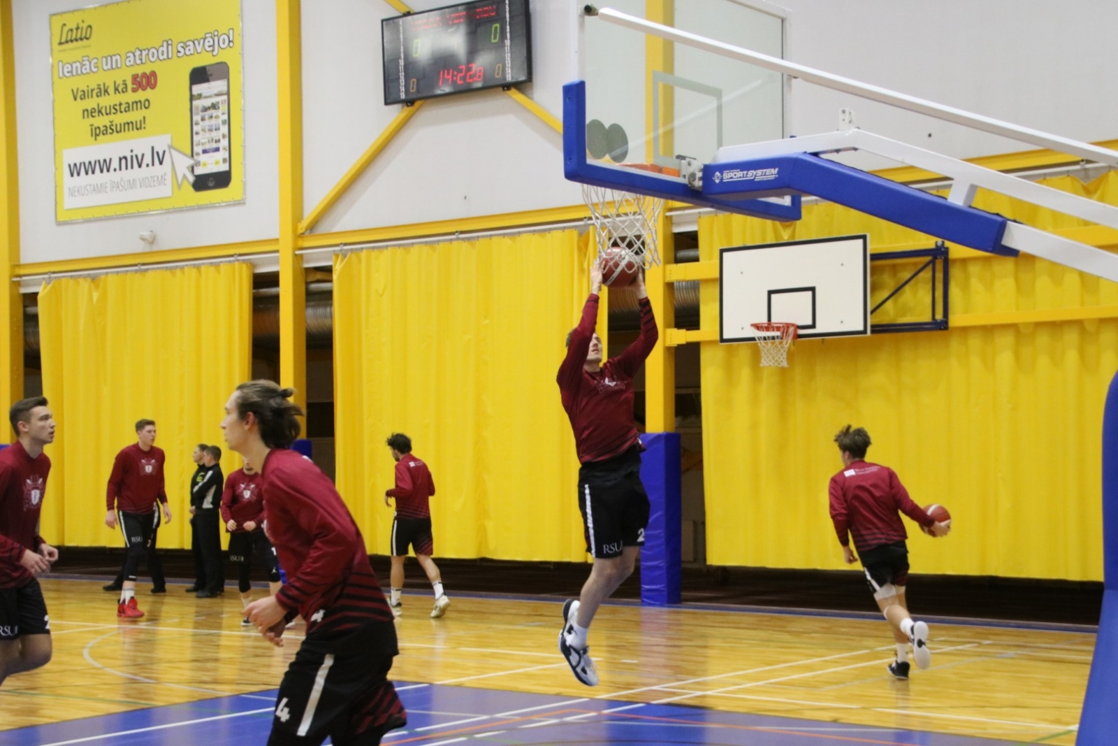 Latvijas basketbola Užavas kauss: VEF BA Valka pret RSU/VEF Rīga 12