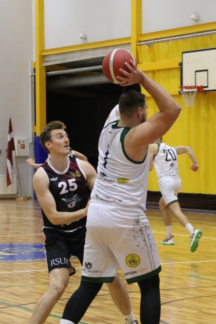 Latvijas basketbola Užavas kauss: VEF BA Valka pret RSU/VEF Rīga 2