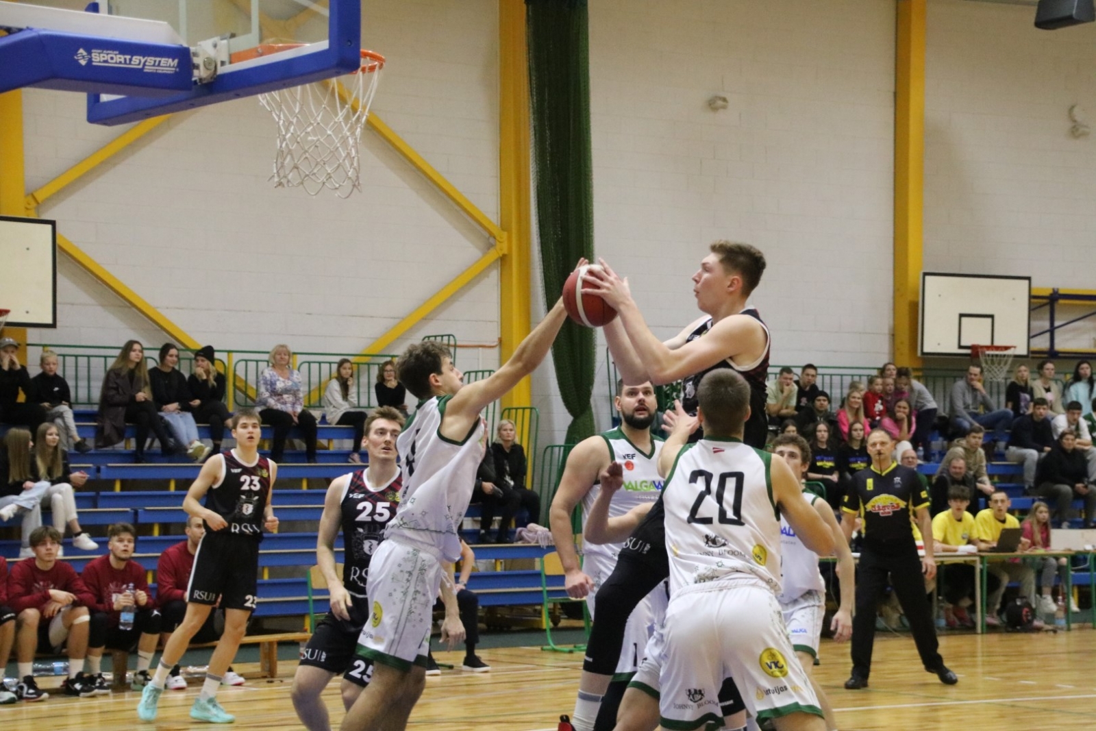 Latvijas basketbola Užavas kauss: VEF BA Valka pret RSU/VEF Rīga 1