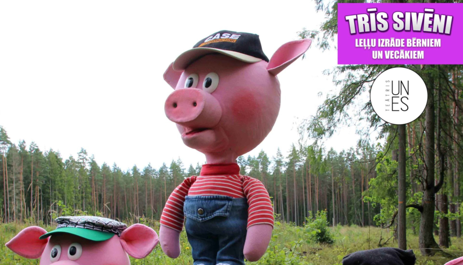 izrāde Trīs sivēni