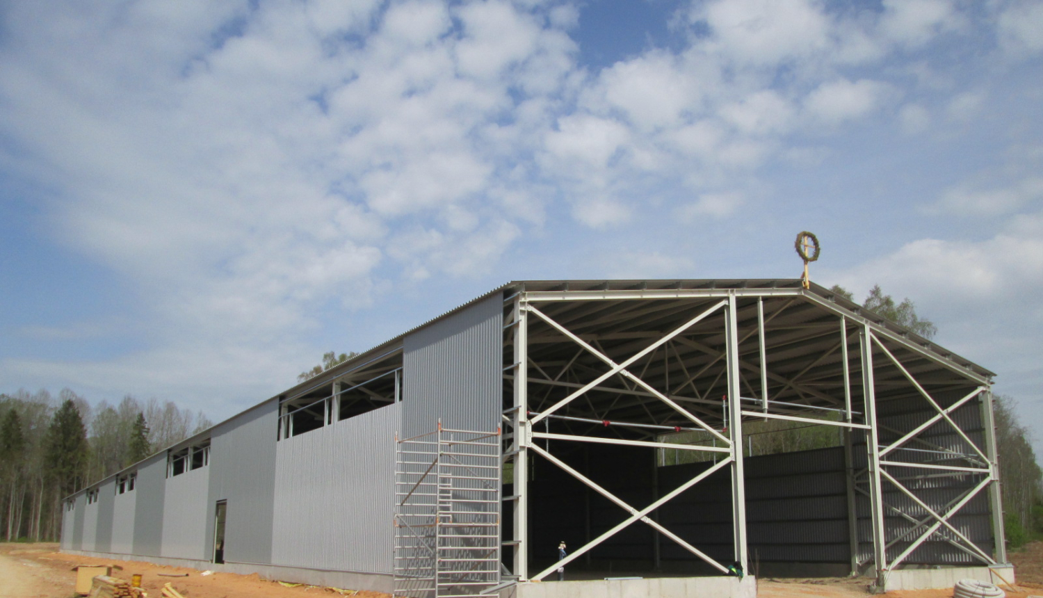 Notiek ražošanas teritorijas “Ķieģeļceplis” būvdarbi