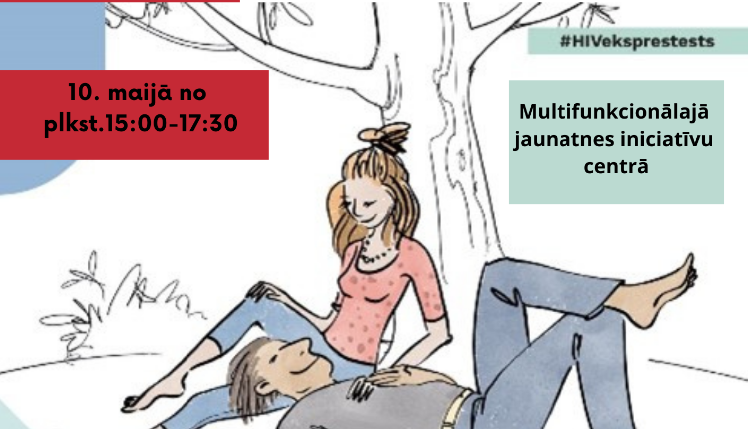 Vai viss ir tik labi, kā izskatās? Veic HIV testu!