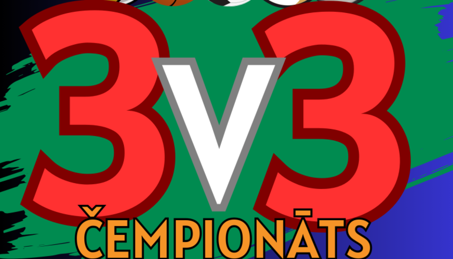 Afiša ar čempionāta nosaukumu un posmu datumiem