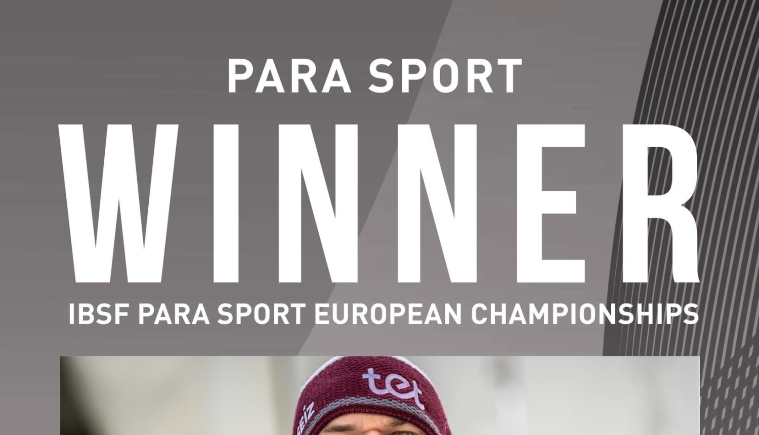 Valcēnietis Arturs Klots kļūst par Eiropas čempionu parabobslejā