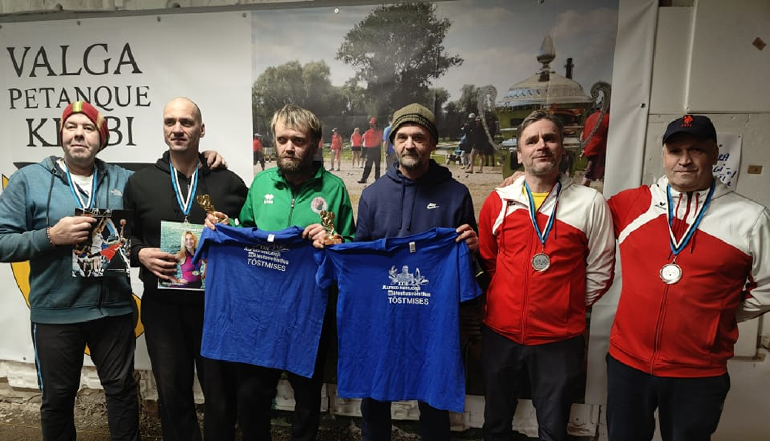 Ērģemieši uzvar Valgas petanka dubultspēļu čempionātā