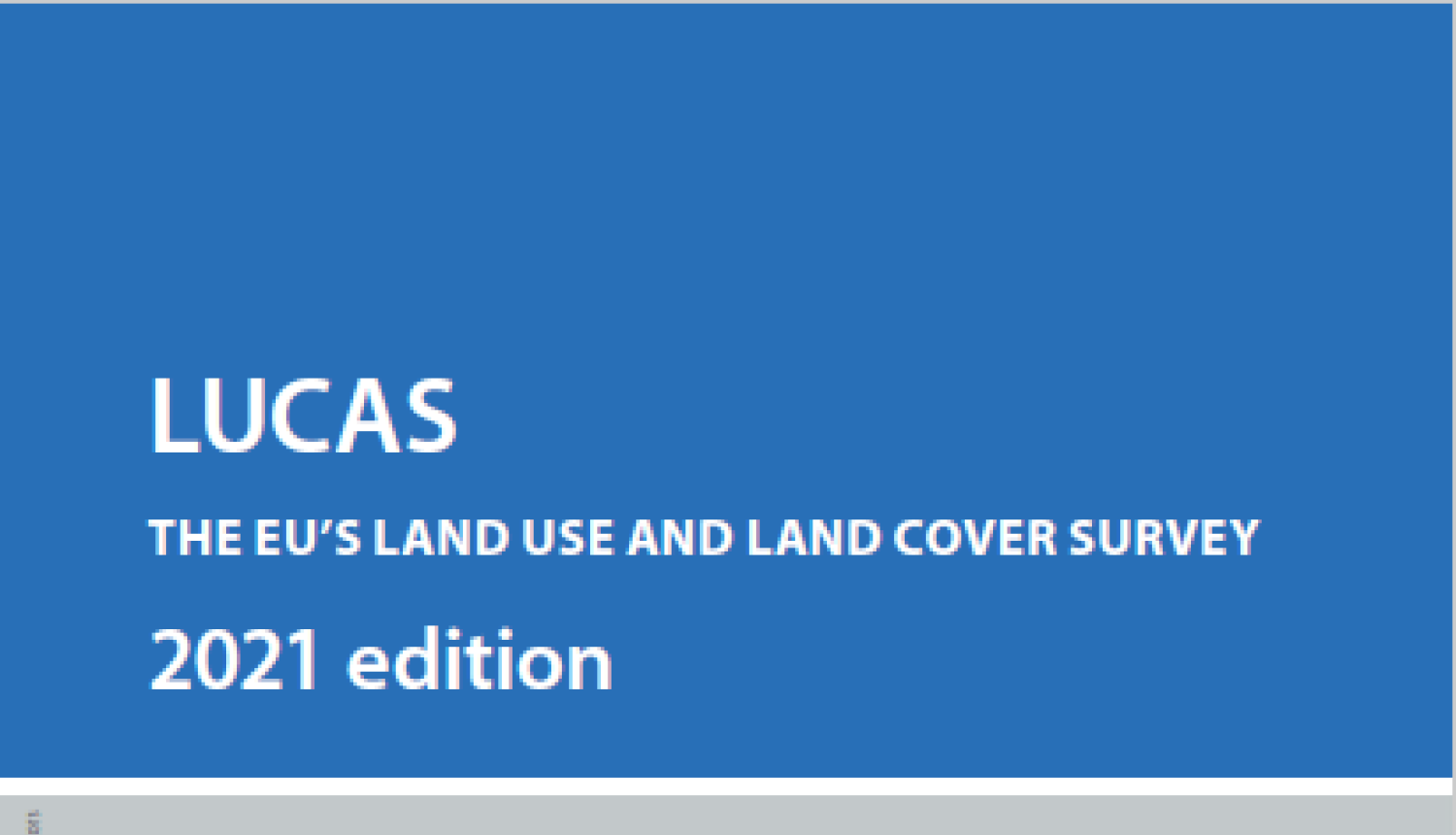LUCAS 2022 apsekojums: Zemes lietojuma un zemes seguma statistiskais apsekojums