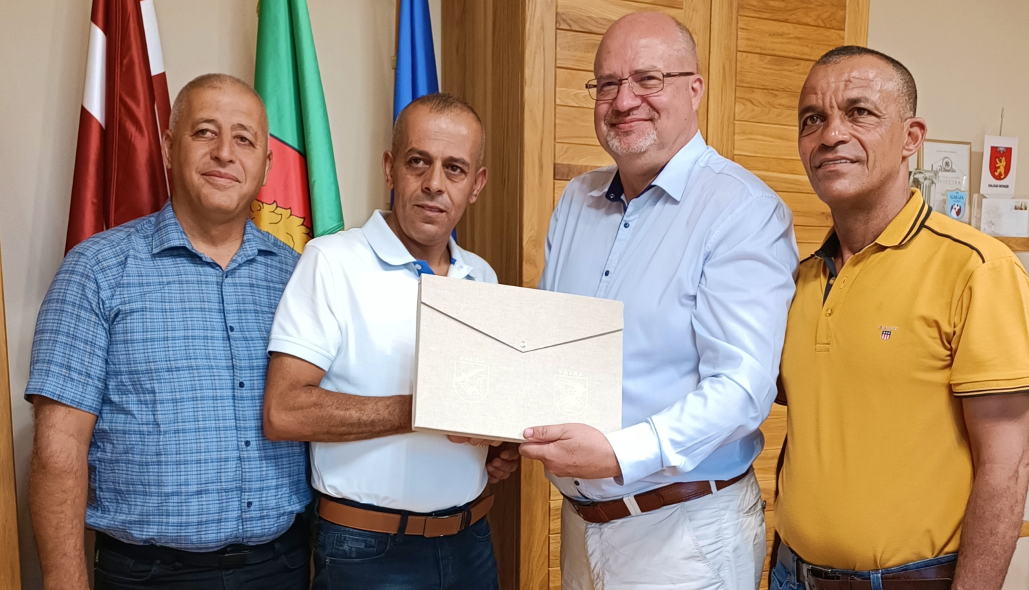 Valkas pašvaldībā viesojas pārstāvji no sadraudzības pilsētas Ibillinas