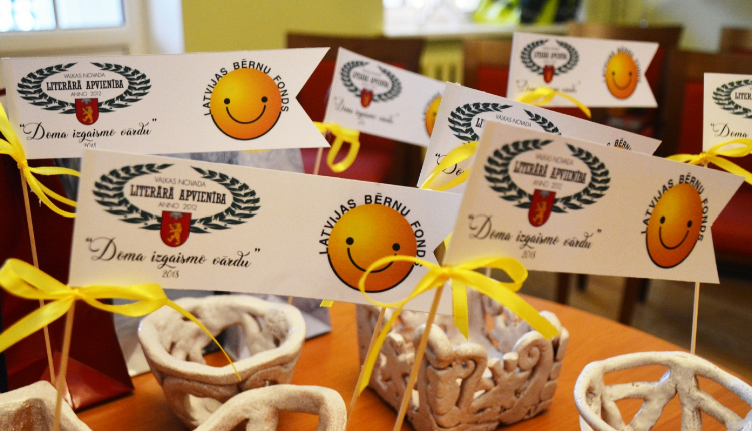 Bērnu literārā konkursa “Doma izgaismo vārdu” rezultāti.