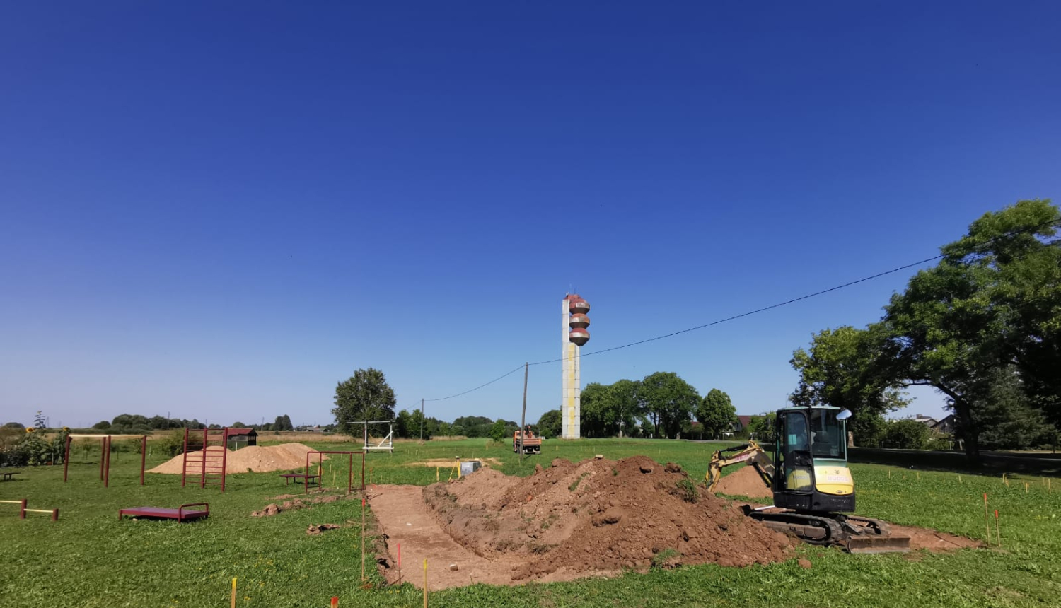 Uzsākta Sēļu ciema publiskās ārtelpas labiekārtošana