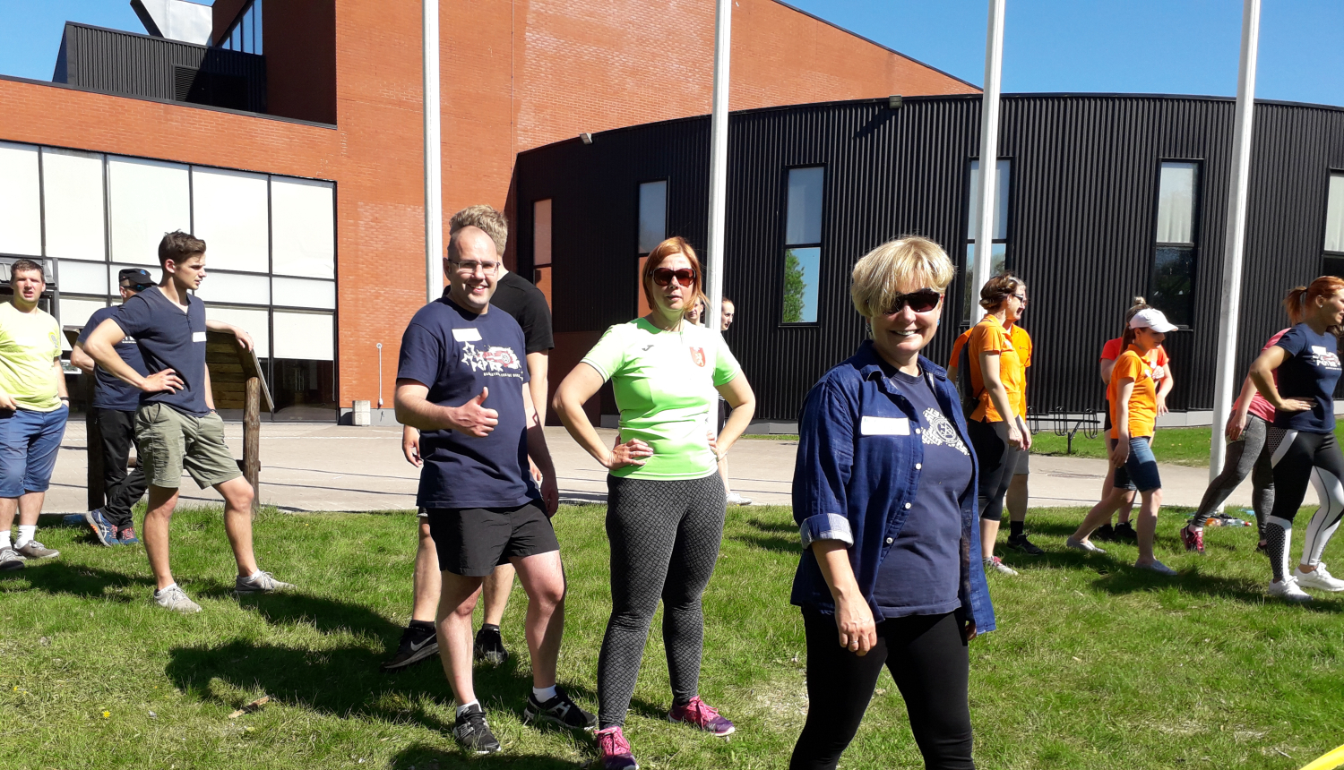 Valkas - Valgas Uzņēmēji tiekas sporta dienā Valgā