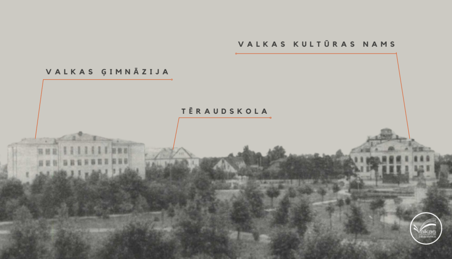 Valkas bibliotēkā izstāde par TRĪS STALTĀM ĒKĀM