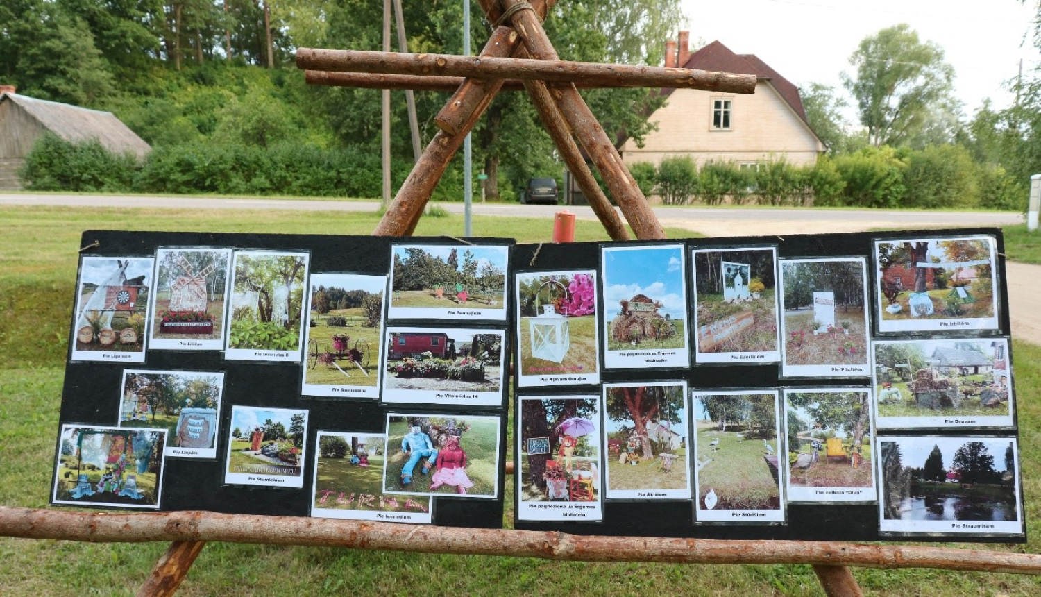 No 28.jūlija līdz 30.jūlijam Ērģemes pagasta svētku “Darām kopā, darām labāk” vides rotājumu konkurss