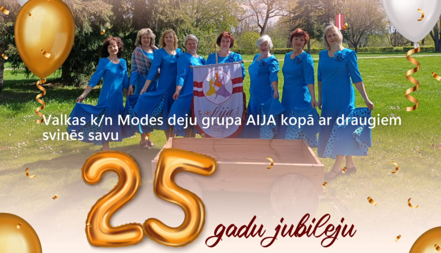 Deju grupas "Aija" kolēktīva foto