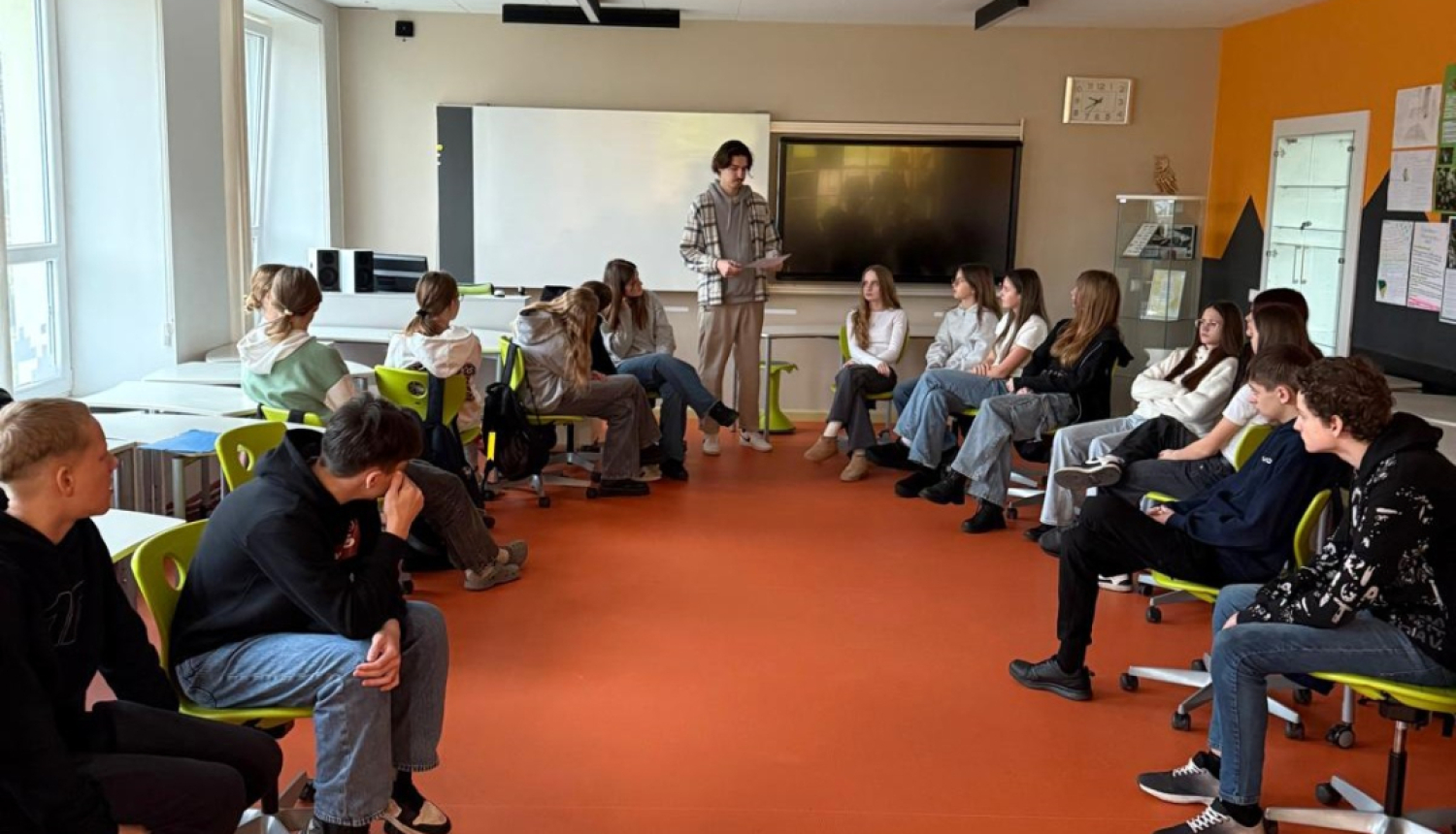 Veselību veicinošas un izglītojošas nodarbības jauniešiem